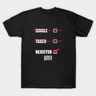 Rejected Ticked (White) T-Shirt